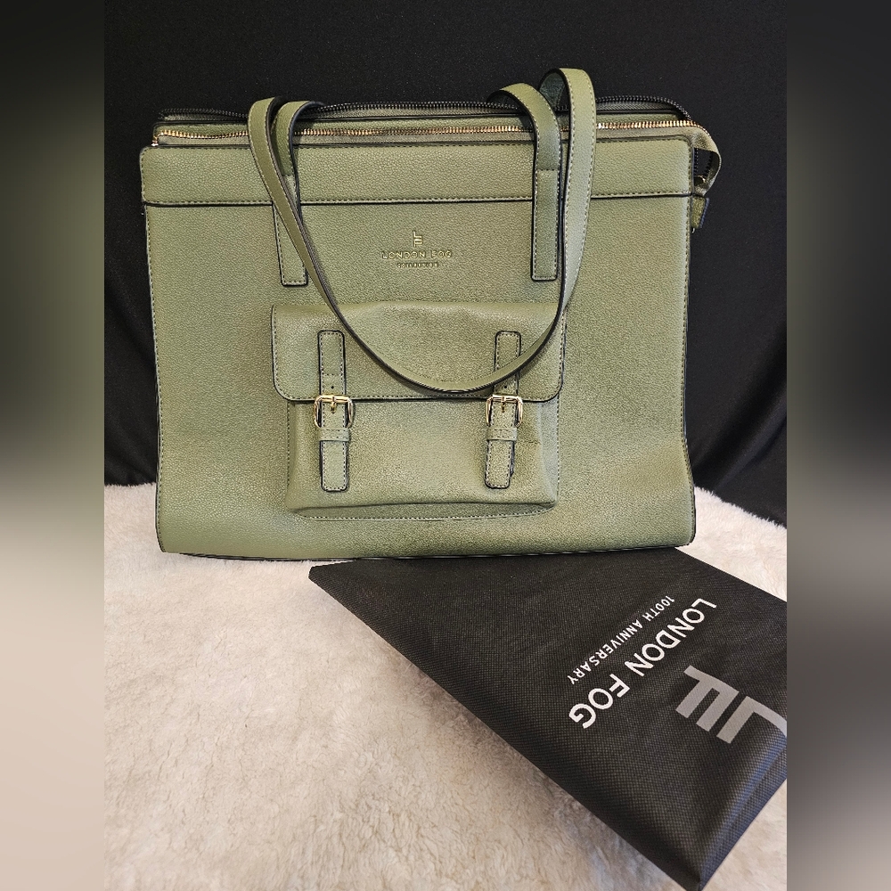 NEW! London Fog Sophia Pebble Tote